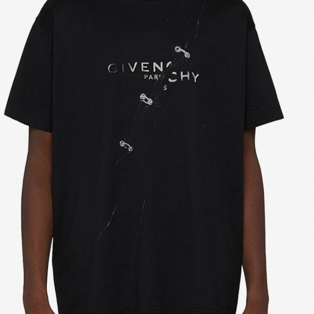 Givenchy T-shirt with trompe-l'oeil effect